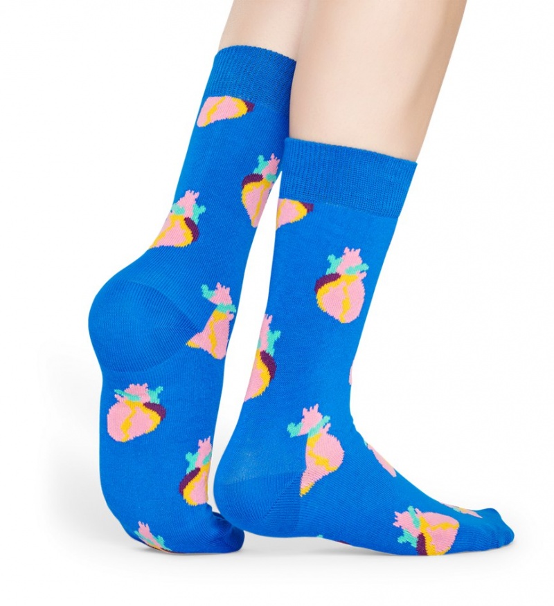 Happy Socks True Love Socken Unisex Blau | Schweiz 49285MWOR