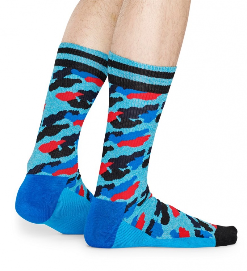 Happy Socks Turn Cloud Socken Unisex Blau | Schweiz 78210AJLF