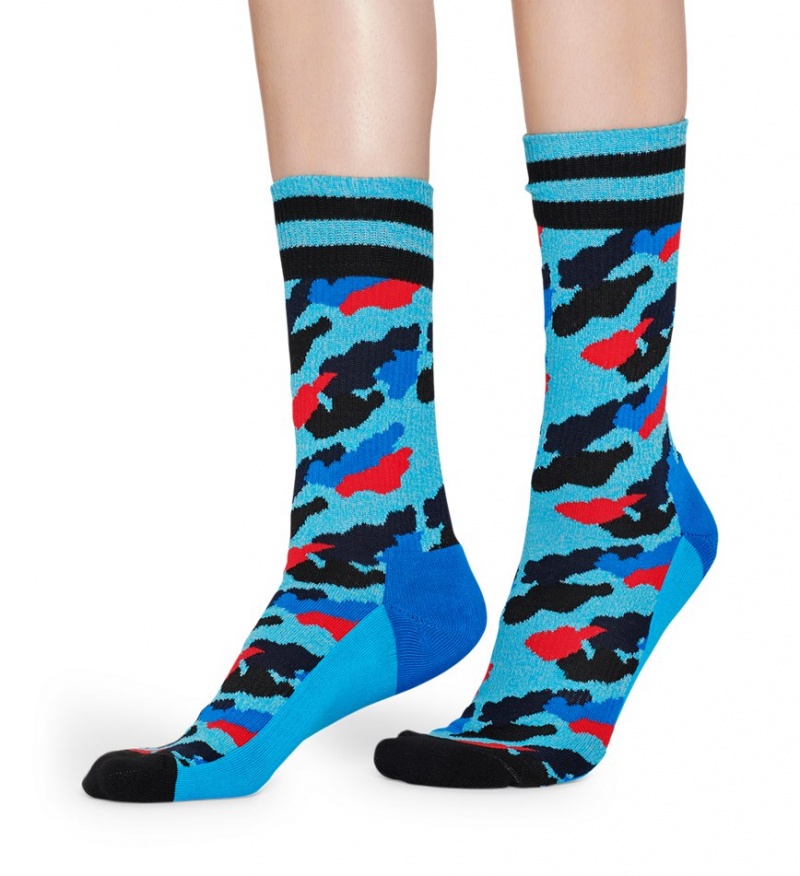 Happy Socks Turn Cloud Socken Unisex Blau | Schweiz 78210AJLF