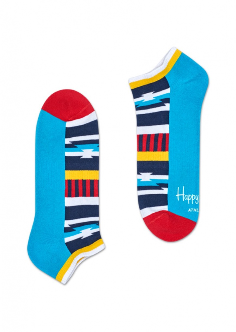 Happy Socks Turn Inca Stripe Low Socken Unisex Blau | Schweiz 90814FTJP