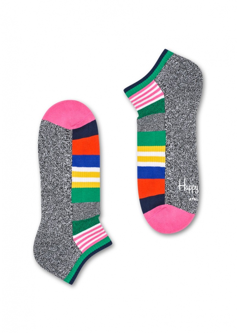 Happy Socks Turn Multi Stripe Low Socken Unisex Mehrfarbig | Schweiz 41293ASQF