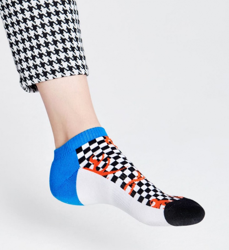 Happy Socks Turn Tribal Low Socken Unisex Schwarz | Schweiz 36859SAHB