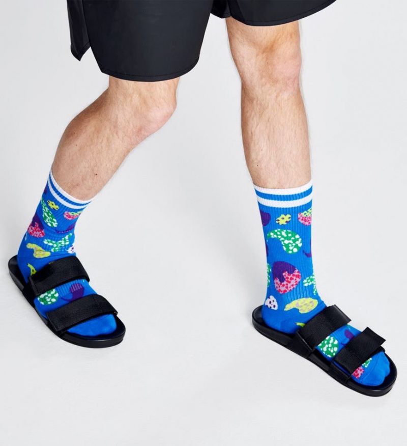 Happy Socks Turn Yin Yang Socken Unisex Blau | Schweiz 31589ZIYO