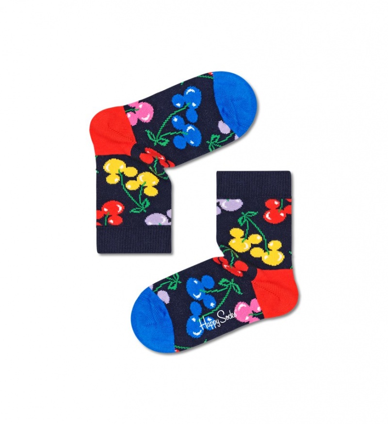 Happy Socks Very Cherry Mickey Socken Kinder Navy | Schweiz 70465TXFV