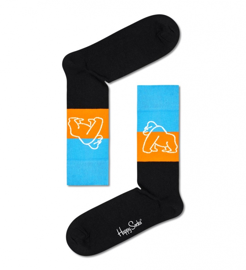 Happy Socks WWF 4-Pack Gift Set Unisex Rosa | Schweiz 63174LTAV