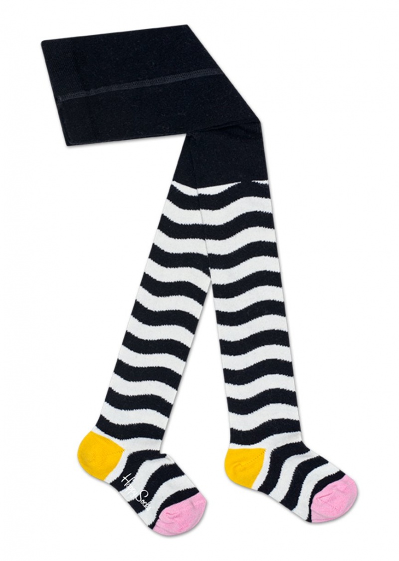 Happy Socks Wavy Stripe Strumpfhose Kinder Mehrfarbig | Schweiz 71983YTAH